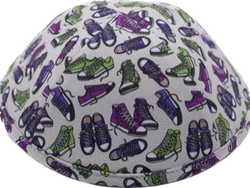 .כיפה מבד כותנה הדפסי סניקרס.