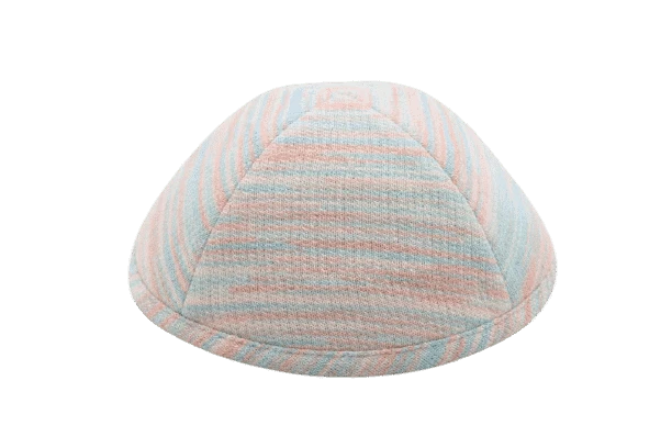 כיפה בד טריקו צבעי פסטל