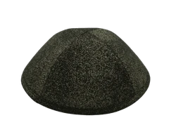 כיפה צבע שחור הדפס נצנצים בצבע זהב