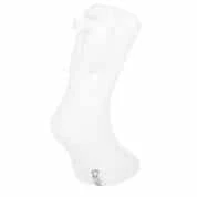 גרב כותנה עם פפיון צבע לבן