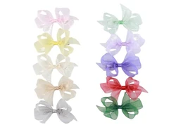 סיכות אורגנזה - 7.5 ס"מ גוונים לבחירה