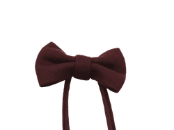 פפיון בנים מבד צמר צבע בורדו