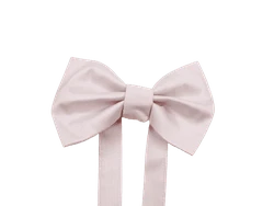 פפיון בנים בד משי פראי צבע ורוד בייבי