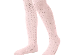 גרביון מחורר צבע ורוד