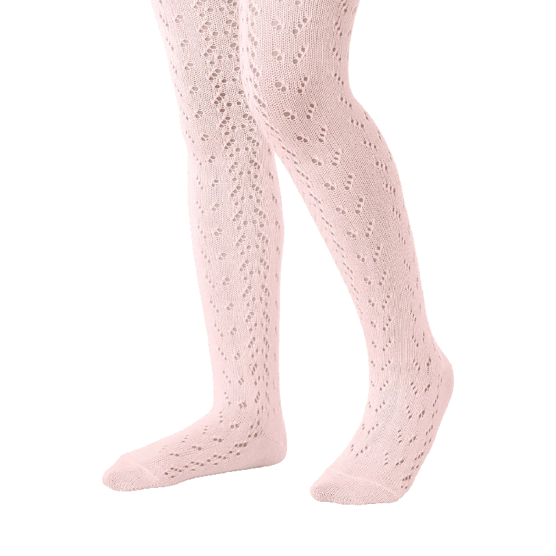 גרביון מחורר צבע ורוד