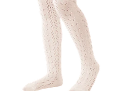 גרביון מחורר צבע שמנת