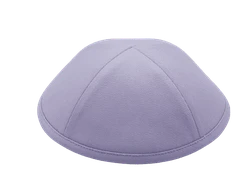 כיפה מבד כותנה צבע סגלגל