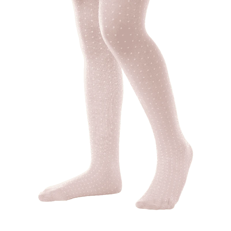 גרביון לייקרה דוגמא נקודות שמנת