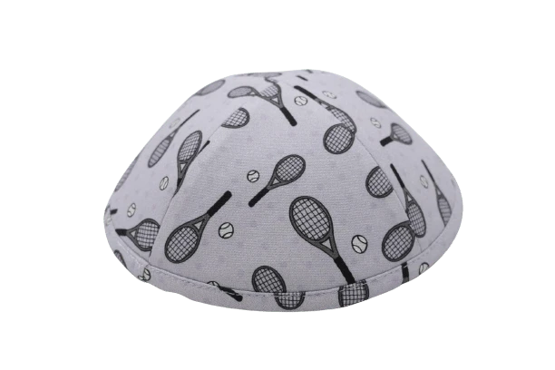 כיפה צבע סגלגל הדפסי מטקות