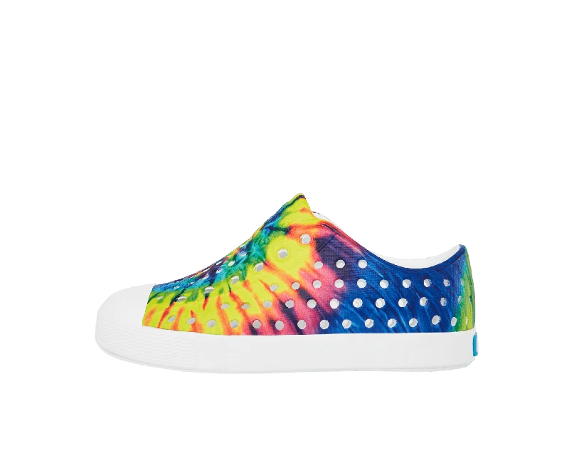 נעל נייטיב NATIVE טאי דאי צבע כחול צהוב