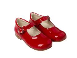 נעל בובה צבע אדום