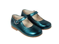 נעל בובה צבע טורקיז