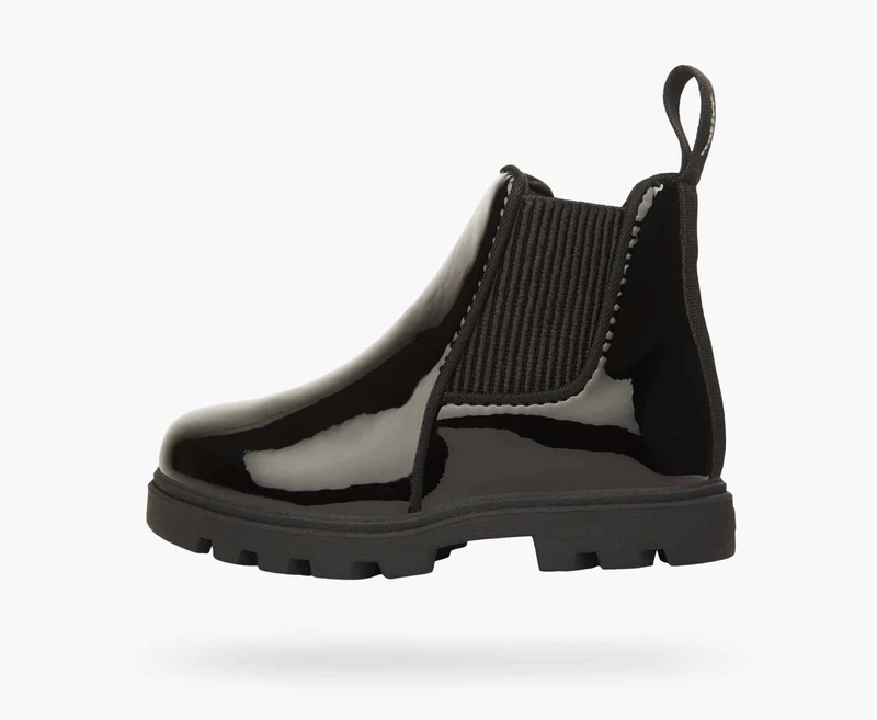 מגף ניייטיב צבע שחור לק – תמונה 4