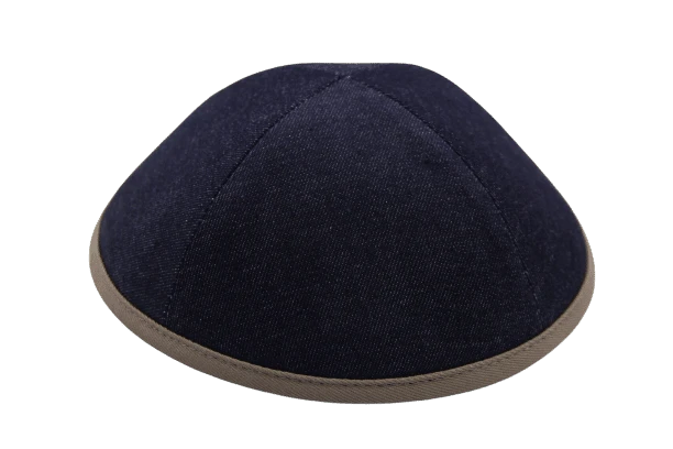 כיפה מבד ג'ינס סרט קאמל