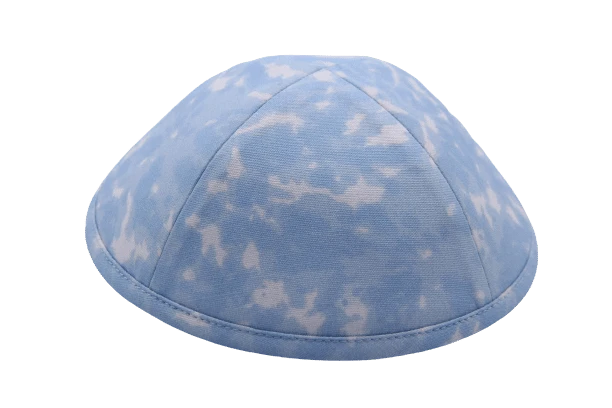 .כיפה גוון ענני תכלת.