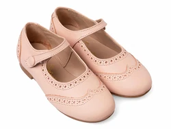 נעל בלרינה צבע ורוד סגירת תיק תק