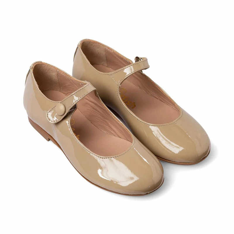 נעל בלרינה צבע קפה