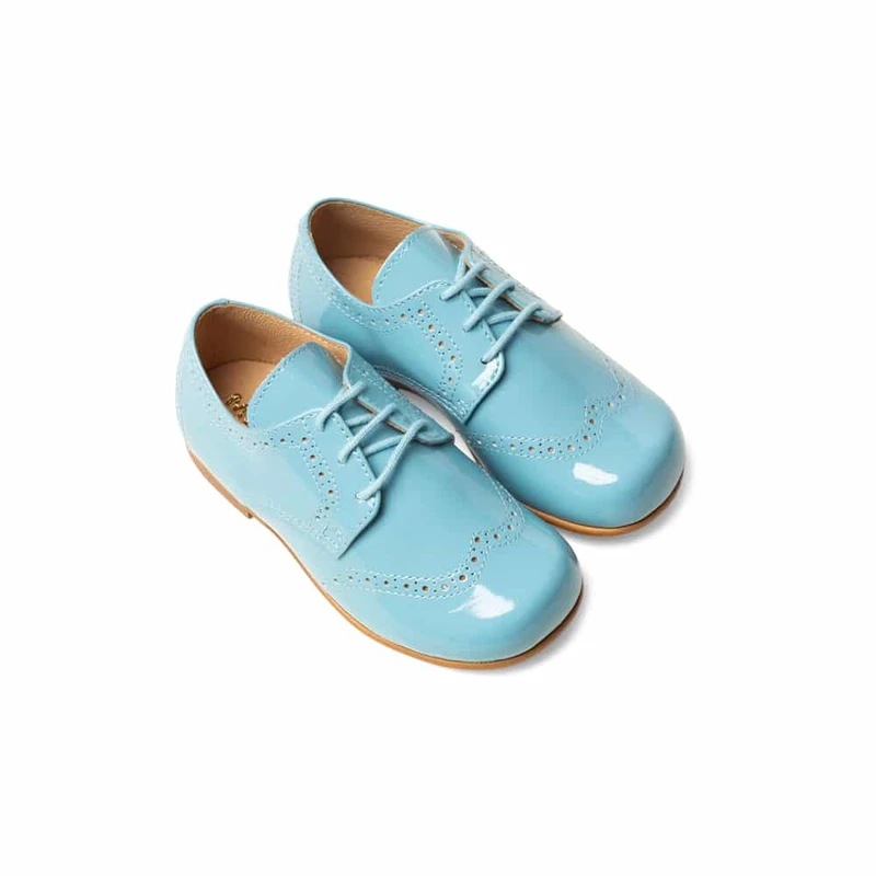 נעל לוחות הברית צבע טורקיז מעושן