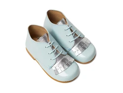 מגף צבע תכלת לשונית פרנזים