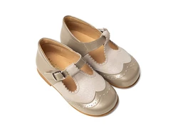 נעל לוחות הברית צבע זהוב סגירת אבזם