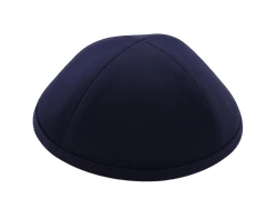 כיפה מבד חליפה צבע כחול