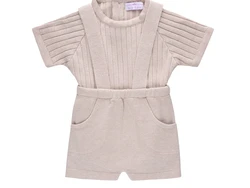 סט אוברול צבע אבן