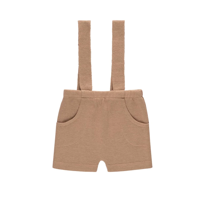 סט אוברול צבע קאמל – תמונה 3