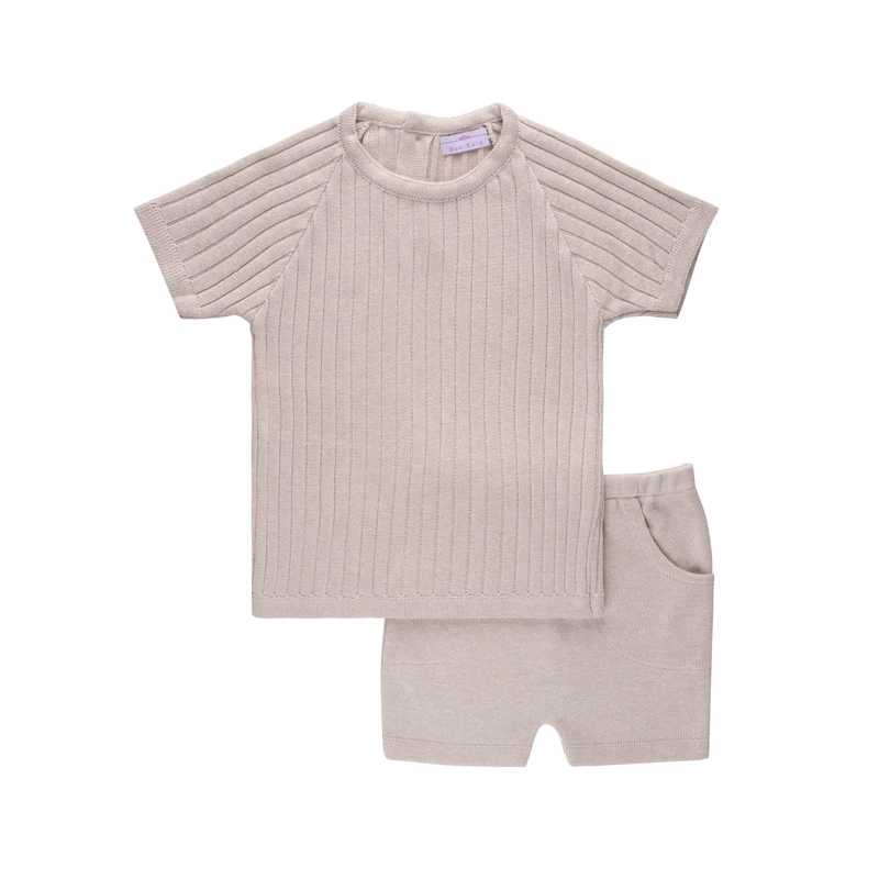 סט בנים צבע אבן