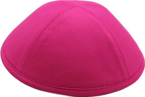 כיפה בד חליפה ורוד בזוקה