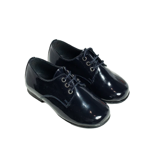 נעל קלאסית בנים צבע כחול כהה