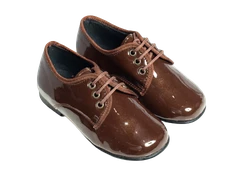 נעל קלאסית בנים צבע חום