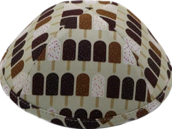 .כיפה צבע בז הדפסי ארטיקים.