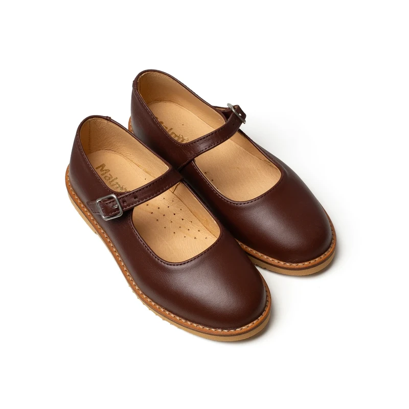 נעל בובה צבע חום