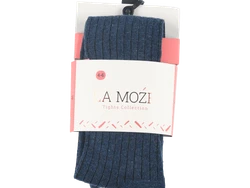 גרביון כותנה פסים צבע ג'ינס