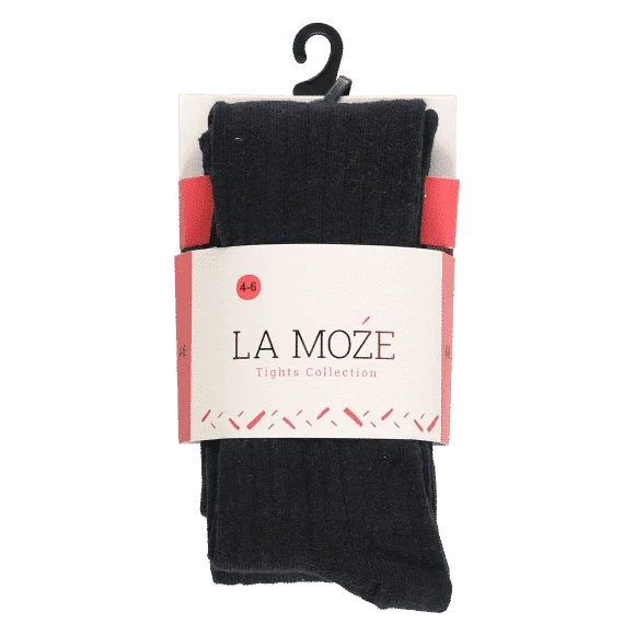 גרביון כותנה פסים צבע כחול