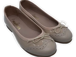 נעל בלרינה צבע ניוד